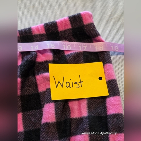 Pink and Black Checkered Pajama Pants - Picture 6 of 8